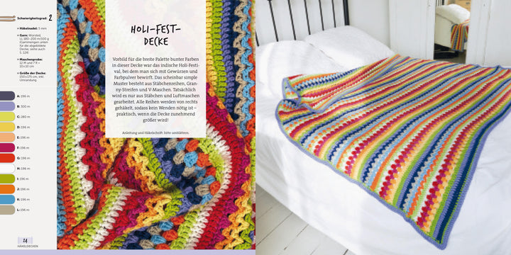 Wunderschöne Häkeldecken | Morgan, Leonie