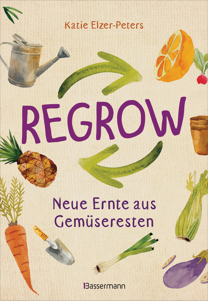 Regrow: Neue Ernte aus Gemüseresten - Von Avocado bis Zwiebel. Die unkompliz...