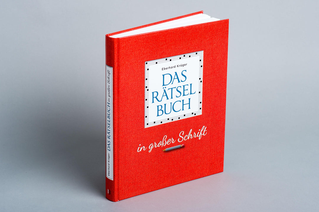 Das Rätselbuch in großer Schrift - Geschenkedition | Krüger, Eberhard