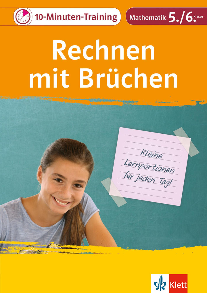 10-Minuten-Training Rechnen mit Brüchen. Mathematik 5./6. Klasse | -