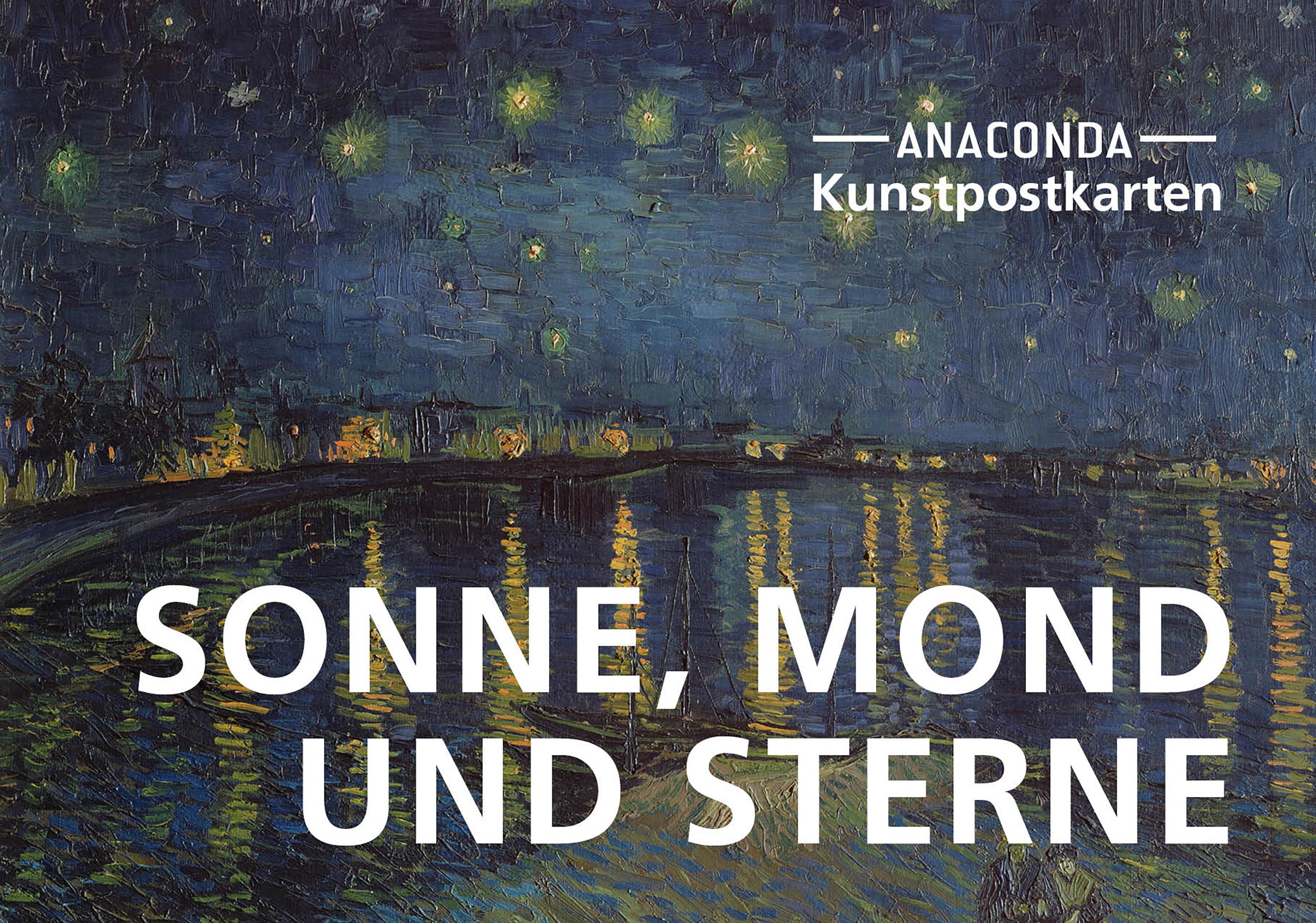 Postkarten-Set Sonne, Mond und Sterne | -