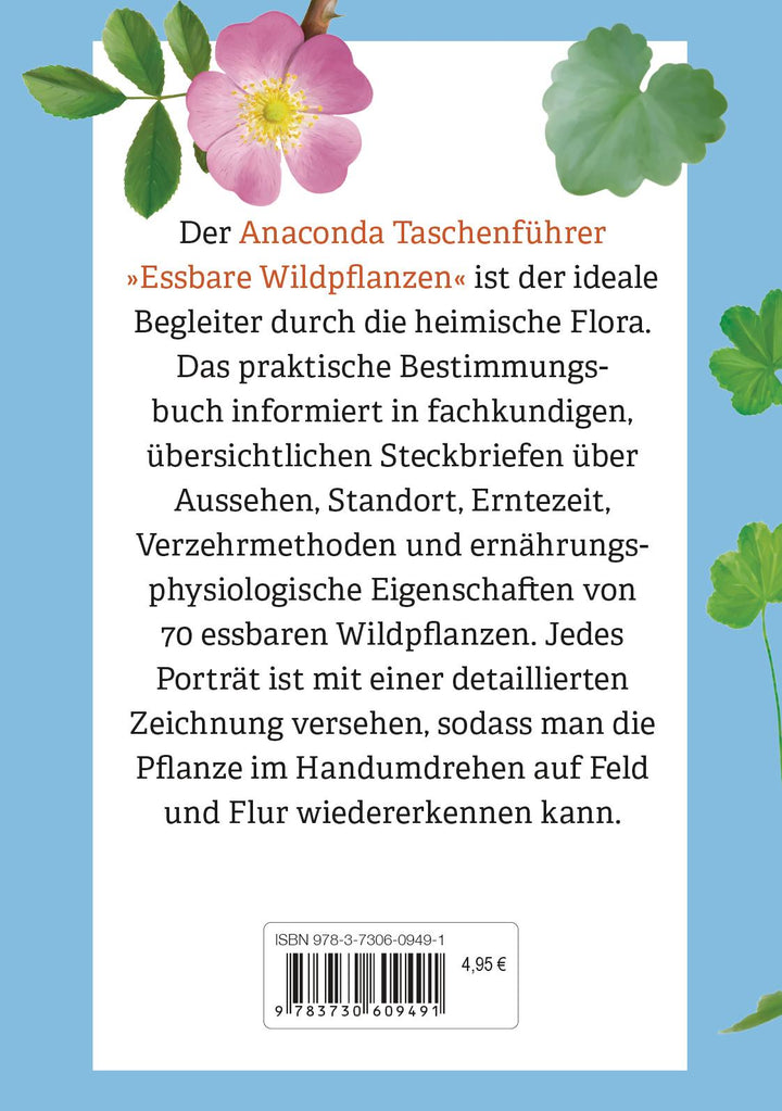 Anaconda Taschenführer Essbare Wildpflanzen. 70 Arten bestimmen und entdecke...