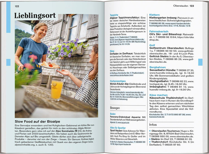 DUMONT Reise-Taschenbuch Reiseführer Allgäu | Homburg, Elke