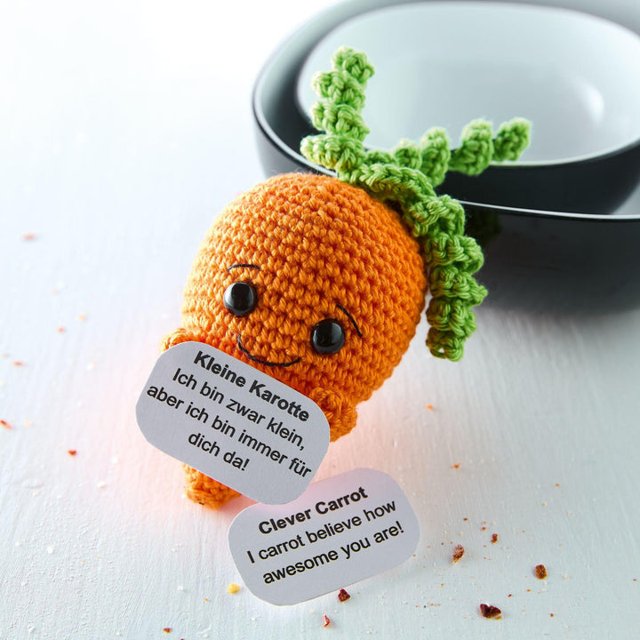 Emotional Support Veggies. Kleine Häkelfiguren mit positiven Botschaften | K...
