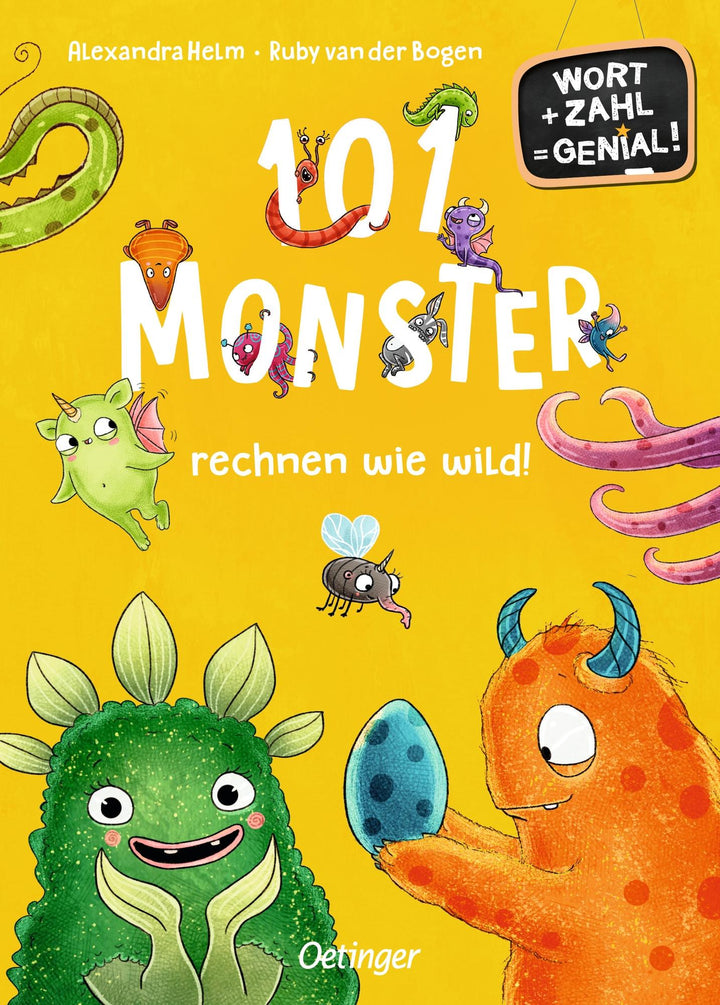 101 Monster rechnen wie wild! | Bogen, Ruby van der