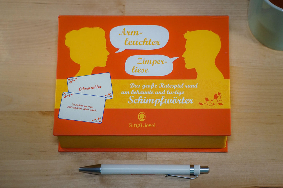 Fast vergessene Schimpfwörter. Das lustige Quiz-Spiel für Senioren. Auch mit...