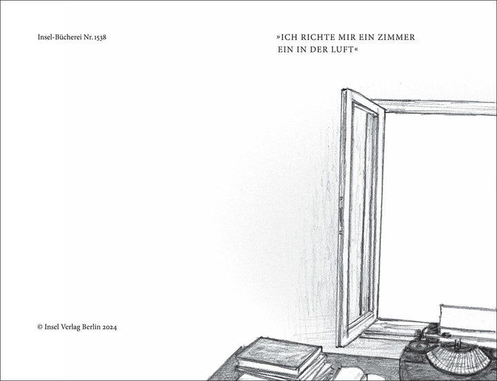 'Ich richte mir ein Zimmer ein in der Luft' | -