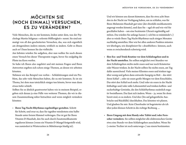 Möchten Sie mit mir darüber sprechen? | Huber, Michaela