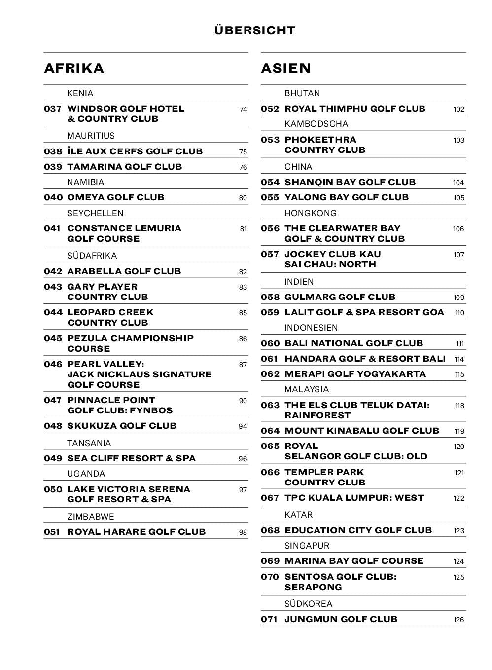 150 Golfplätze, die man gespielt haben muss - Golf Geschenkbuch | Waldek, St...