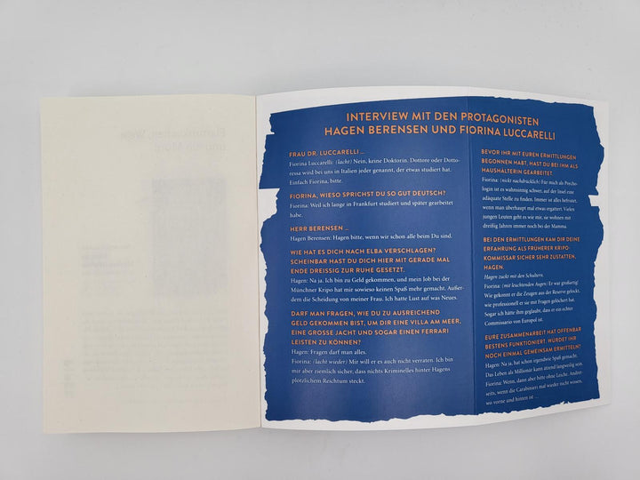 Der Commissario und die Dottoressa - Sturm über Elba | Luca, Matteo de