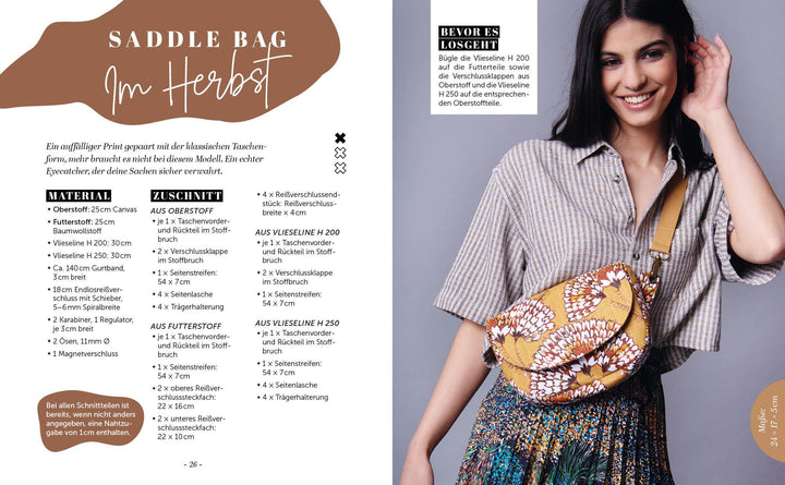 Bauchtaschen nähen | Komarek, Sabine