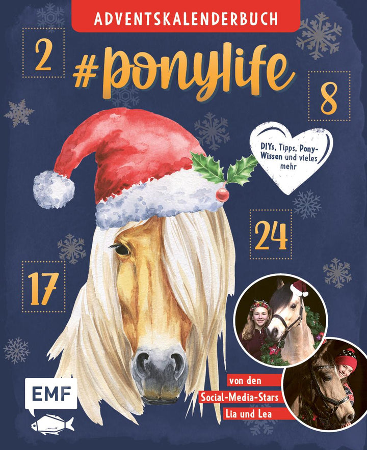 # ponylife - Mein Adventskalenderbuch - Von Lia und Lea | Schirdewahn, Lea |...