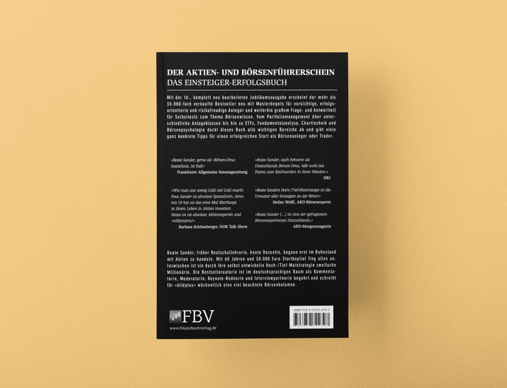 Der Aktien- und Börsenführerschein - Jubiläumsausgabe | Sander, Beate