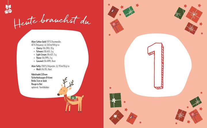 Mein Adventskalender-Häkelbuch: Sweet Minis Christmas | Nikolenko, Claudia