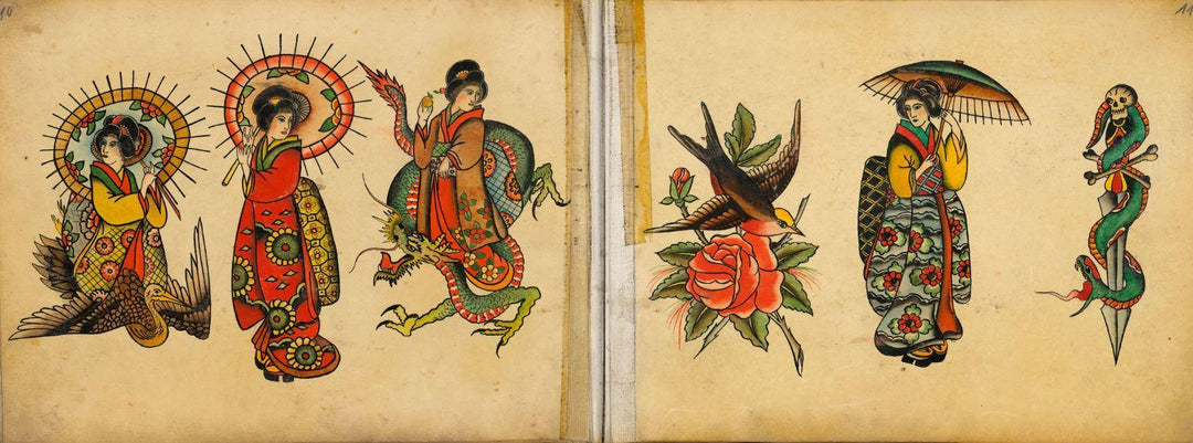 Christian Warlich. Tattoo Flash Book (dt./engl.) | -