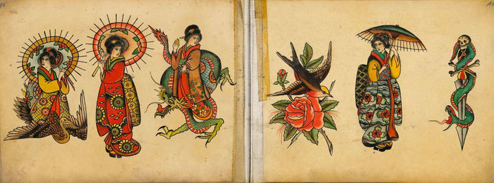 Christian Warlich. Tattoo Flash Book (dt./engl.) | -