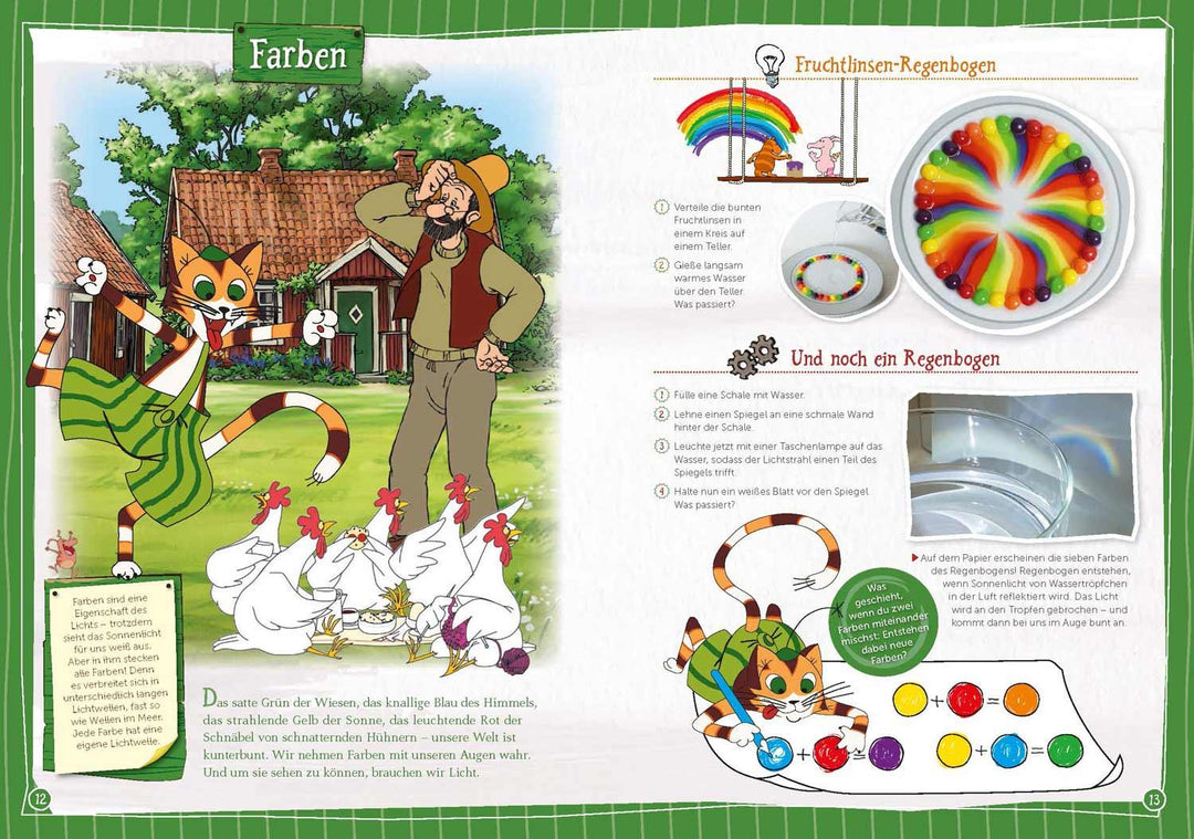 Pettersson und Findus. Meine ersten Experimente und Erfindungen | Nordqvist,...