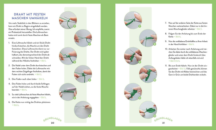 Mein bunter Häkelgarten - 100 wunderschöne Blumen und Blüten häkeln zum Deko...
