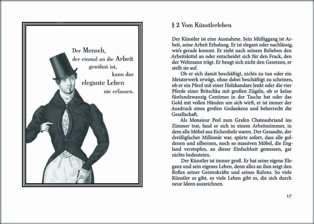 Über das elegante Leben | Balzac, Honoré de