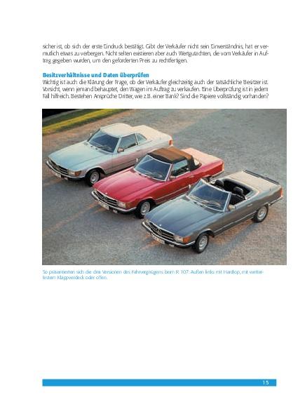 Praxisratgeber Klassikerkauf Mercedes Benz 280-560 SL & SLC (R/C 107) | Bras...