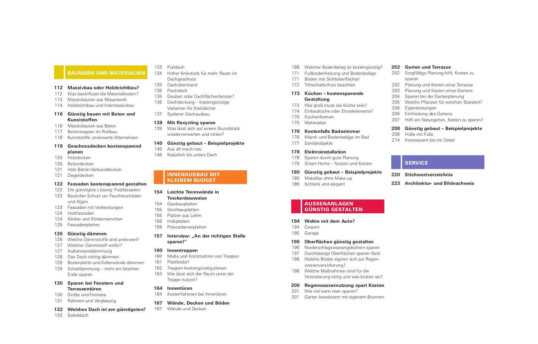 Günstig bauen | Rühm, Bettina