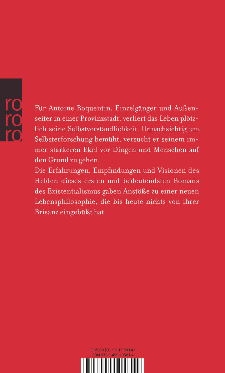 Der Ekel | Sartre, Jean-Paul