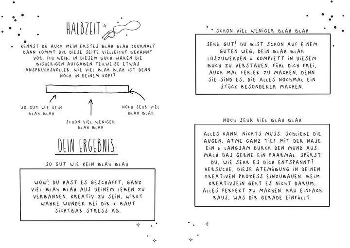Blah Blah Journal - Band 2 - Dein absolut verrücktes Mitmach-Buch - Mal es f...