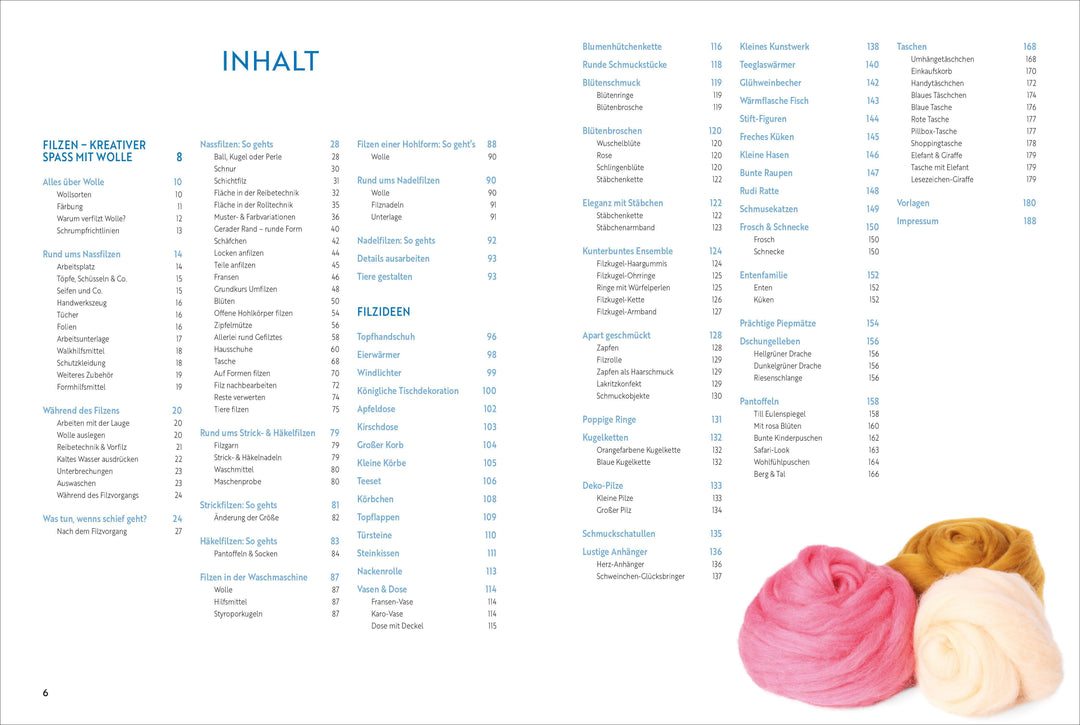 Das große Buch vom Filzen | Schaadt, Susanne | Moras, Ingrid | Olbrich, Astr...