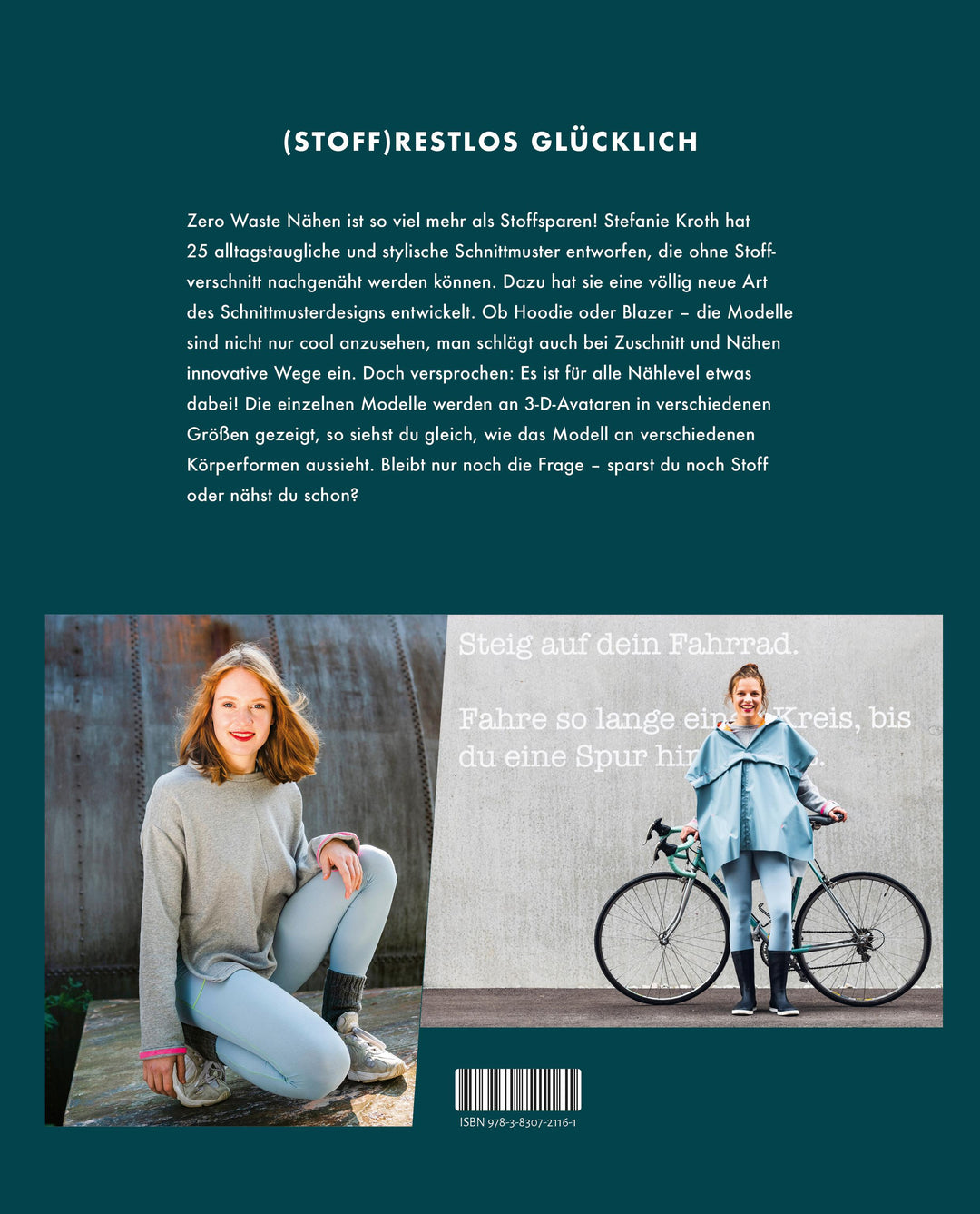 Zero Waste Nähen. 25 Schnittmuster - Zuschnitt ohne Stoffreste | Kroth, Stefanie