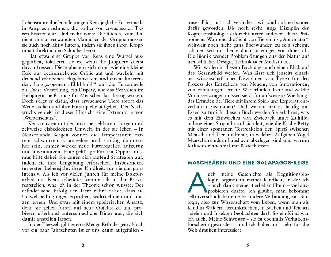 Der Erfindergeist der Tiere | Auersperg, Alice