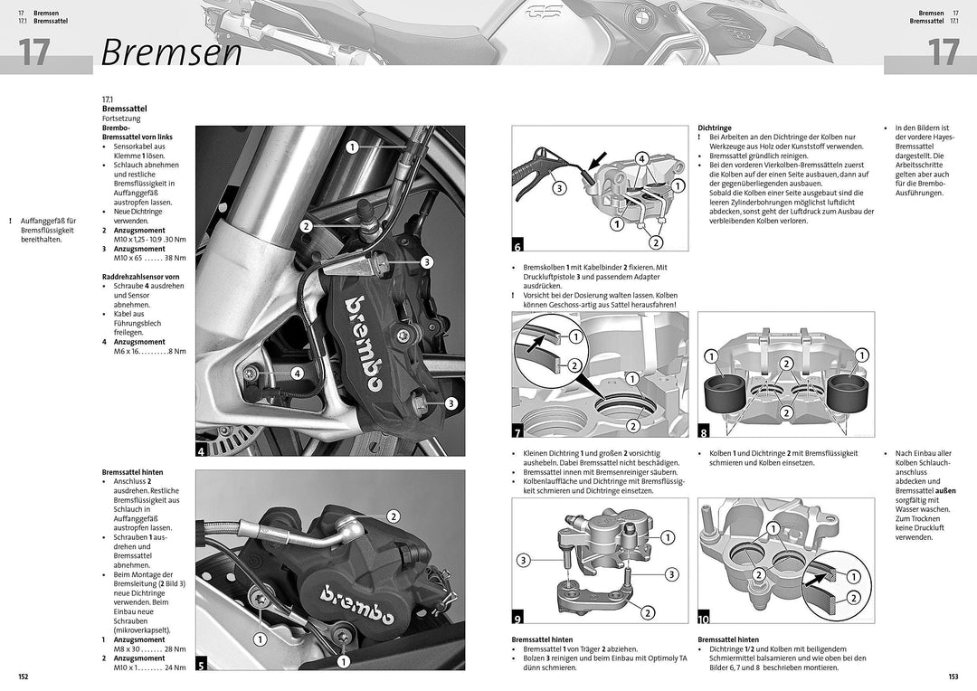 BMW R 1200 GS, R 1250 GS & Adventure, Reparaturanleitung | Jung, Thomas | Al...