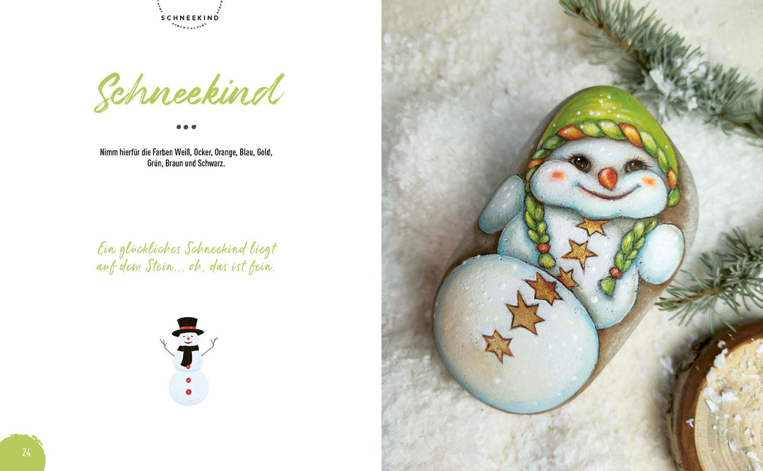 Weihnachts- und Wichtelsteine malen | Kaiser, Marion