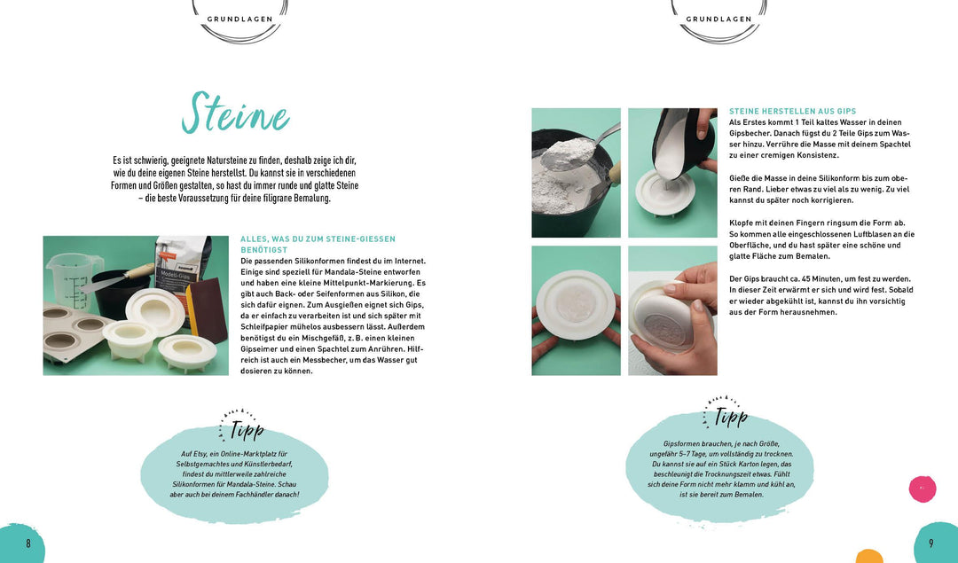 Steine bemalen - Mandala - Band 2 | Berstling, Anette