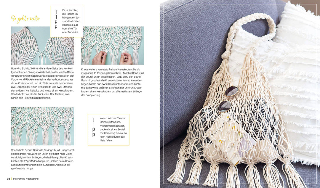 Makramee super easy | Kirsch, Josephine