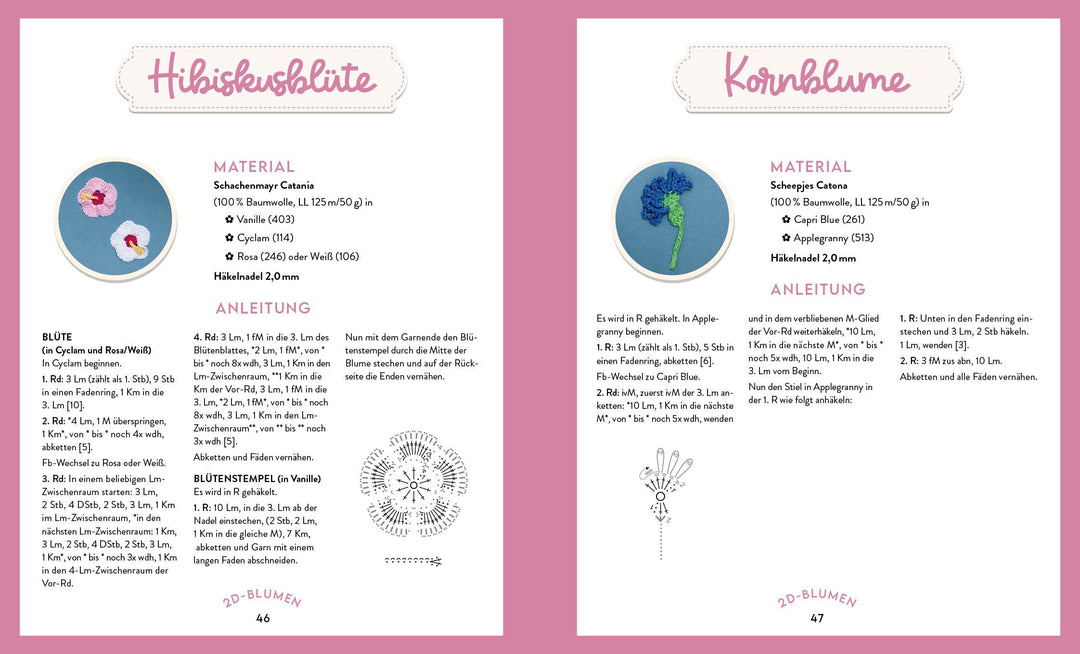 Mein bunter Häkelgarten - 100 wunderschöne Blumen und Blüten häkeln zum Deko...