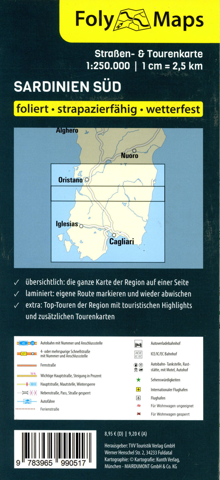 FolyMaps Sardinien Süd | -