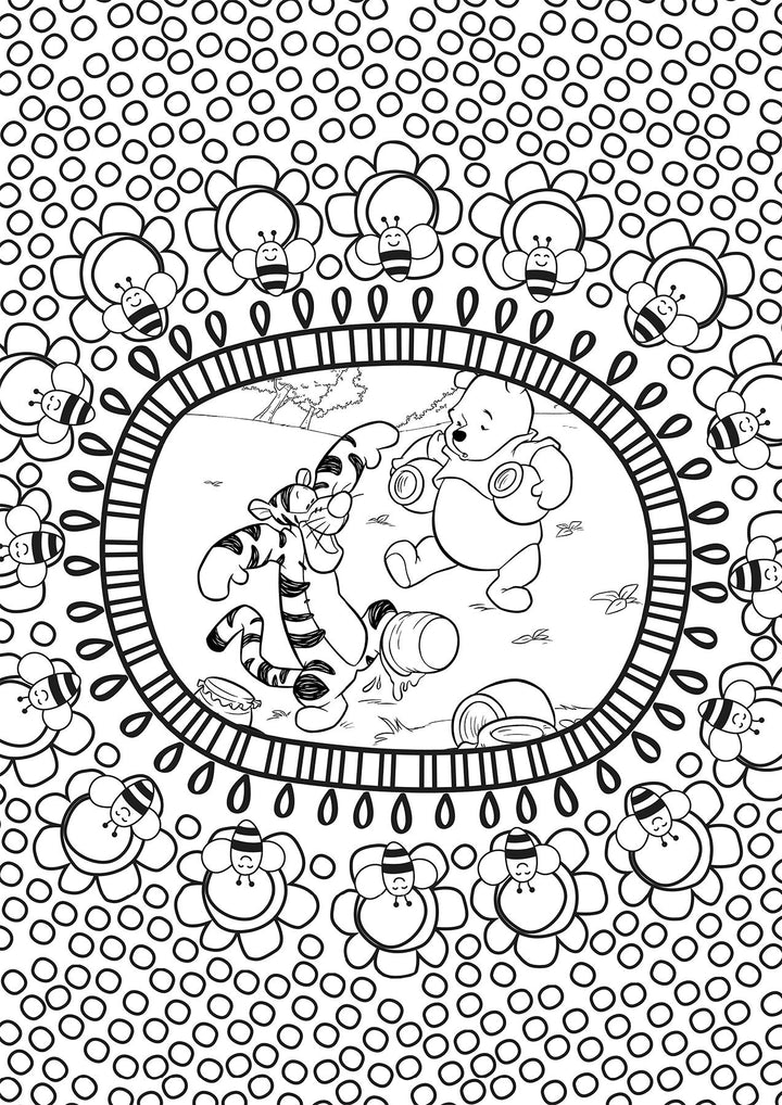 Disney Winnie Puuh: Malblock | -