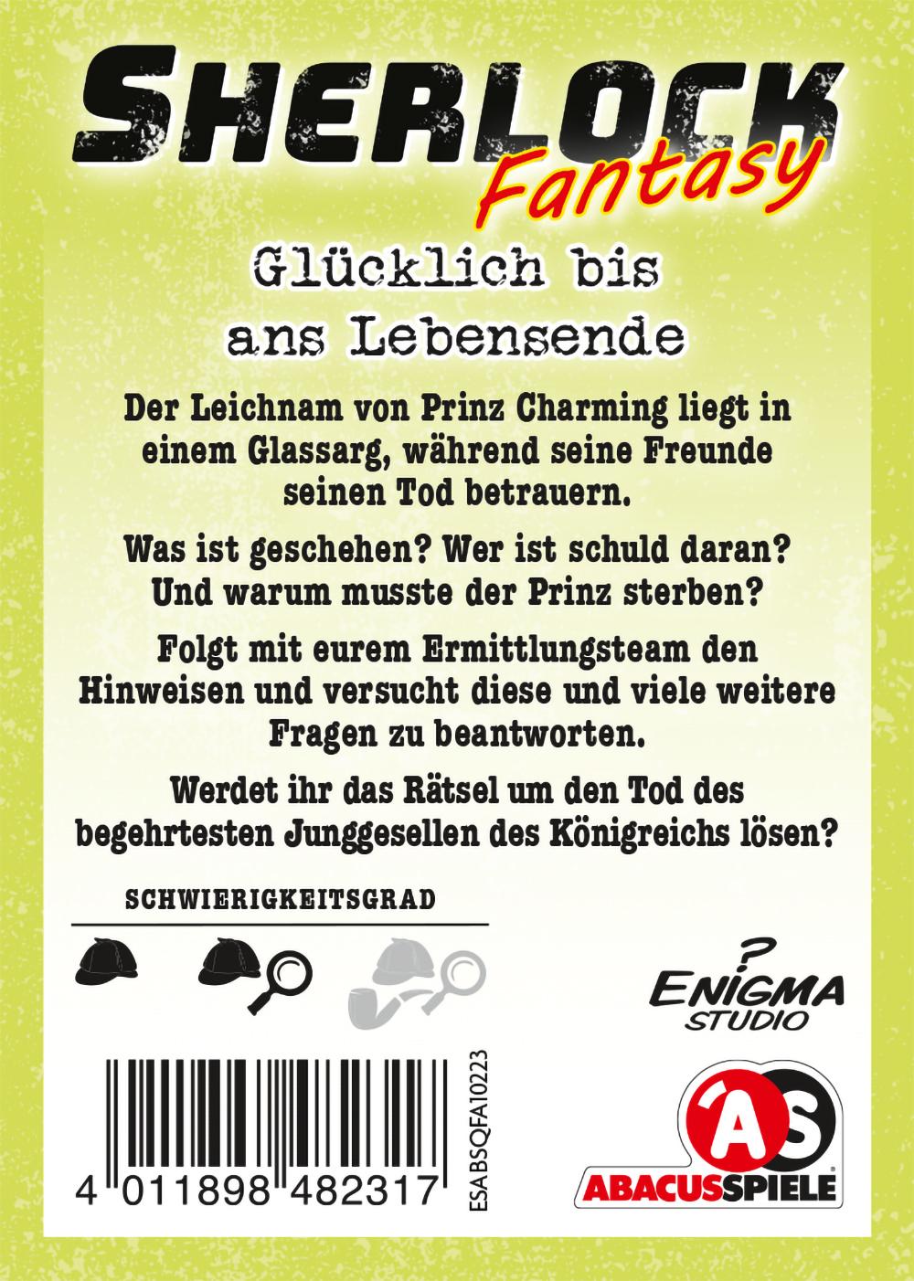 Sherlock Fantasy - Glücklich bis ans Lebensende | Piñol i Miró, Sergi