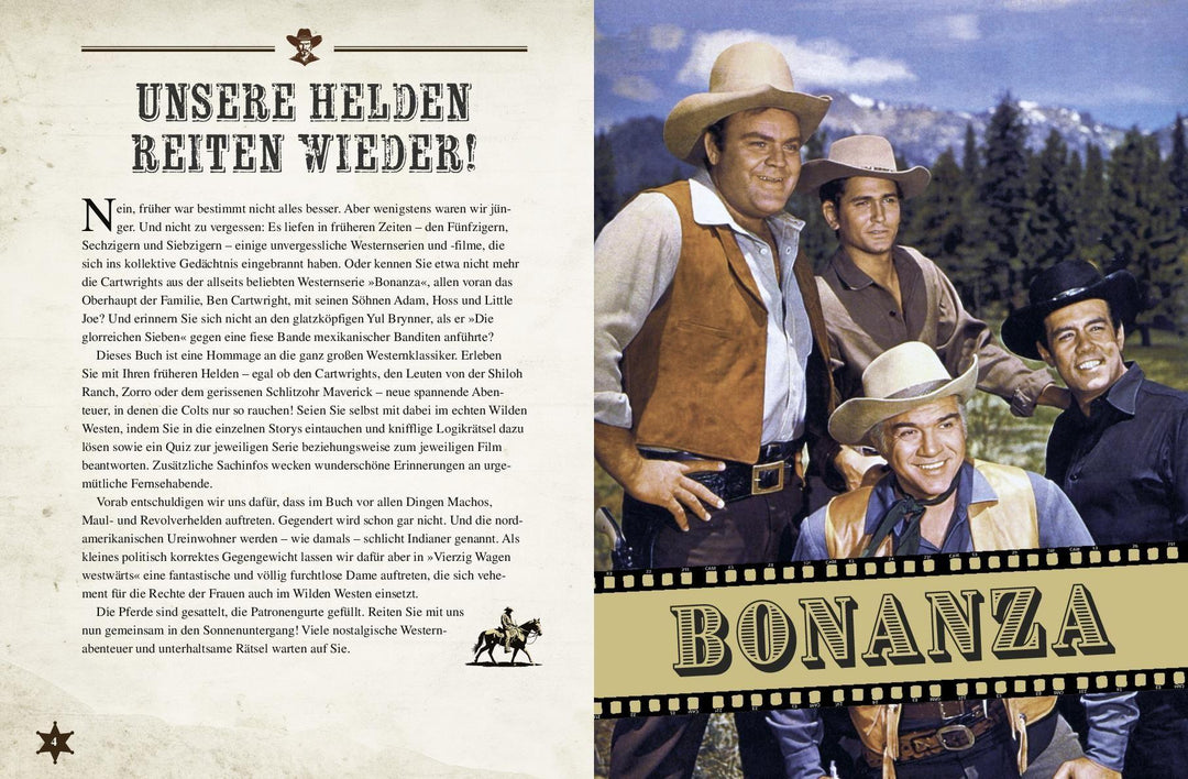 Logikrätsel Westernhelden | Kiefer, Philip