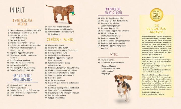 Rückruf-Training für Hunde | Schlegl-Kofler, Katharina