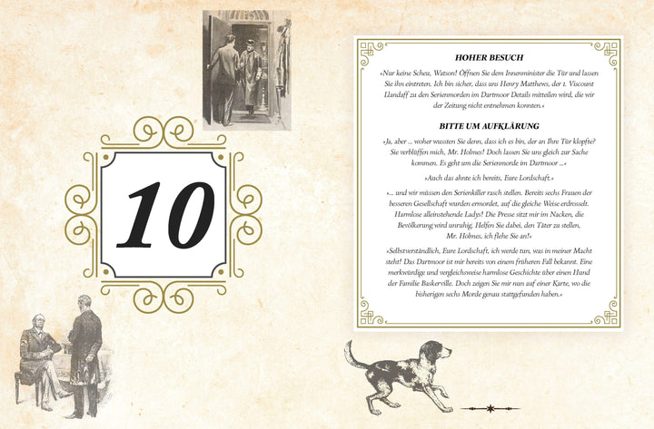 Sherlock Holmes' Adventskalender der Logikrätsel | Kiefer, Philip