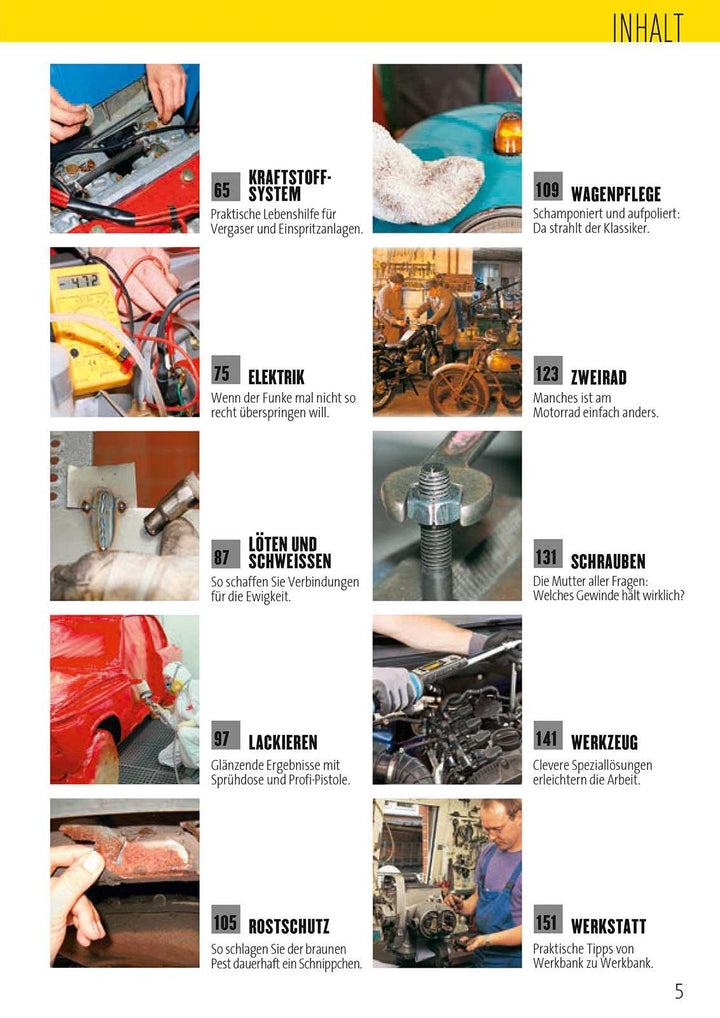 Praxishandbuch Tipps und Tricks für Oldtimer-Fahrer | -