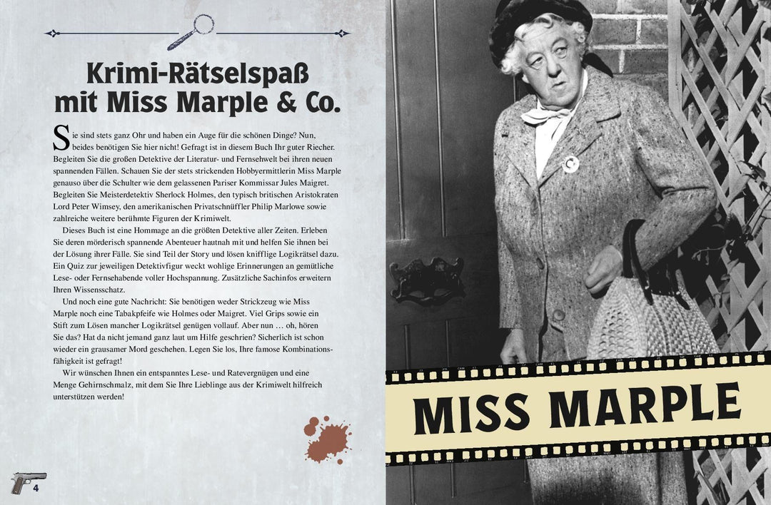 Krimi-Logikrätsel Die großen Detektive | Kiefer, Philip