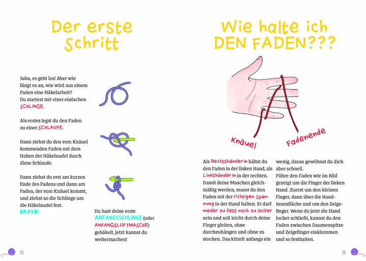 Mein erstes Häkelbuch | Vitale, Mariella