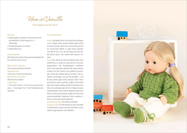 Niedliche Puppenkleidung stricken | Vogl, Jutta