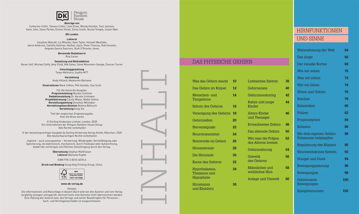 #dkinfografik. Das menschliche Gehirn und wie es funktioniert | Collin, Cath...