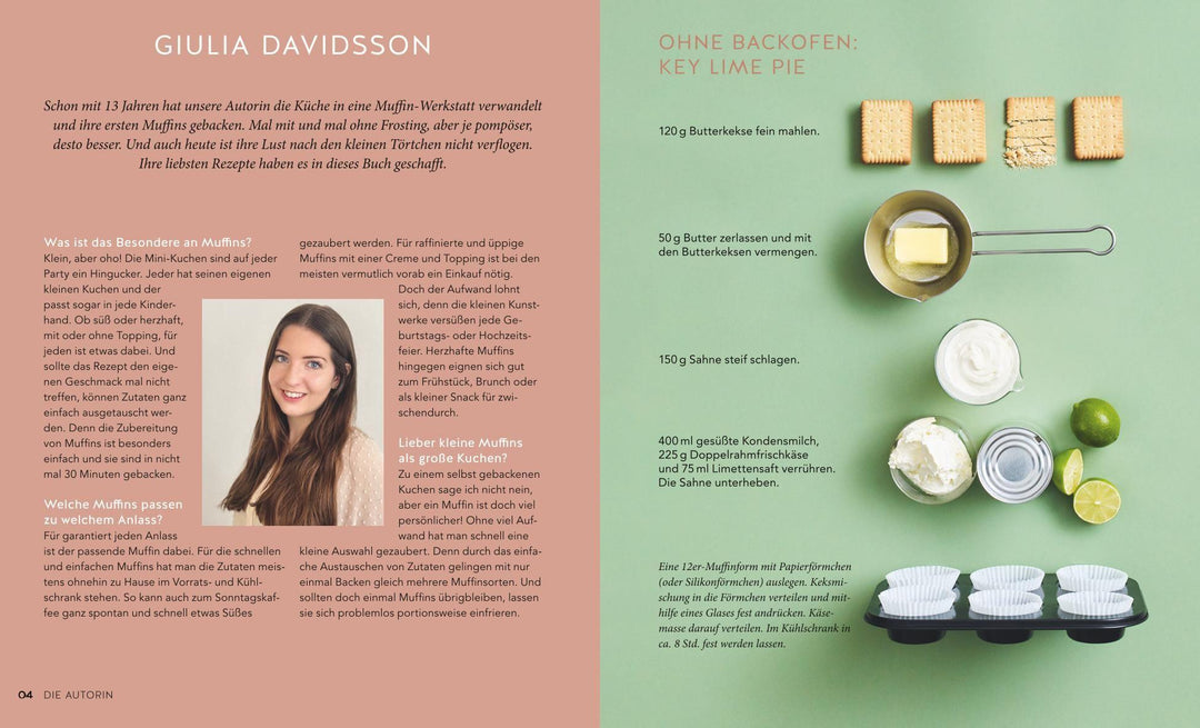 1 Muffinform - 50 Rezepte | Davidsson, Giulia