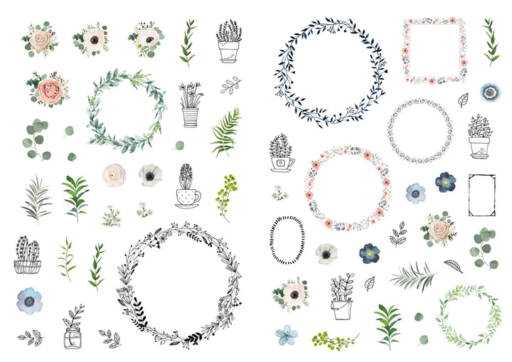 Frühlings-Sticker-Traum | -