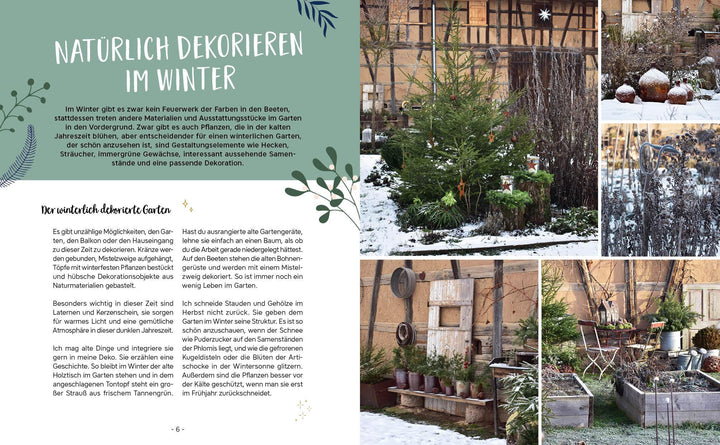 Mein Adventskalender-Buch: Gartendeko-Liebe | Scheller-Penser, Christin