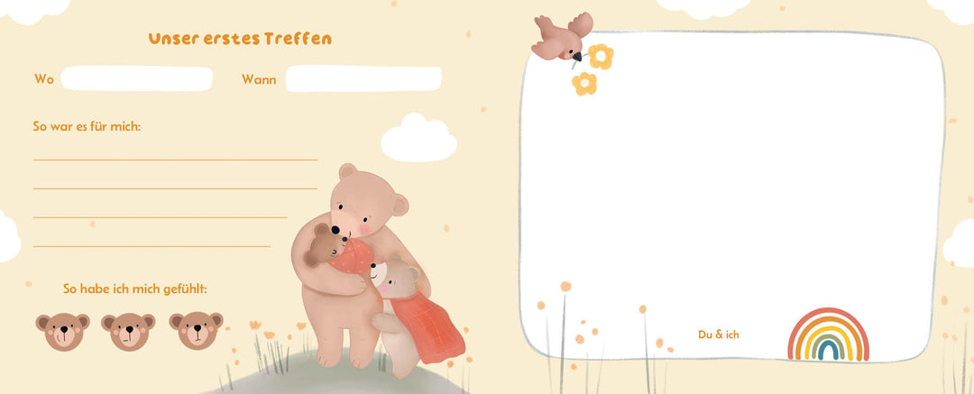 Erinnerungsalbum für Geschwister: Ich werde große Schwester! | -